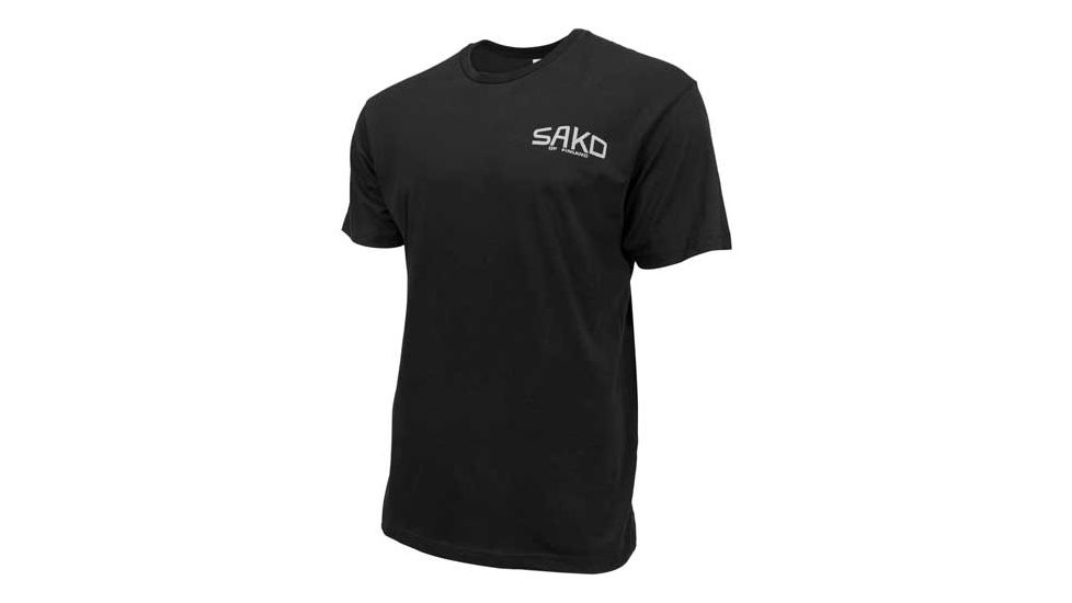 Sako T-shirt W/old Skool Logo 2x-large Black