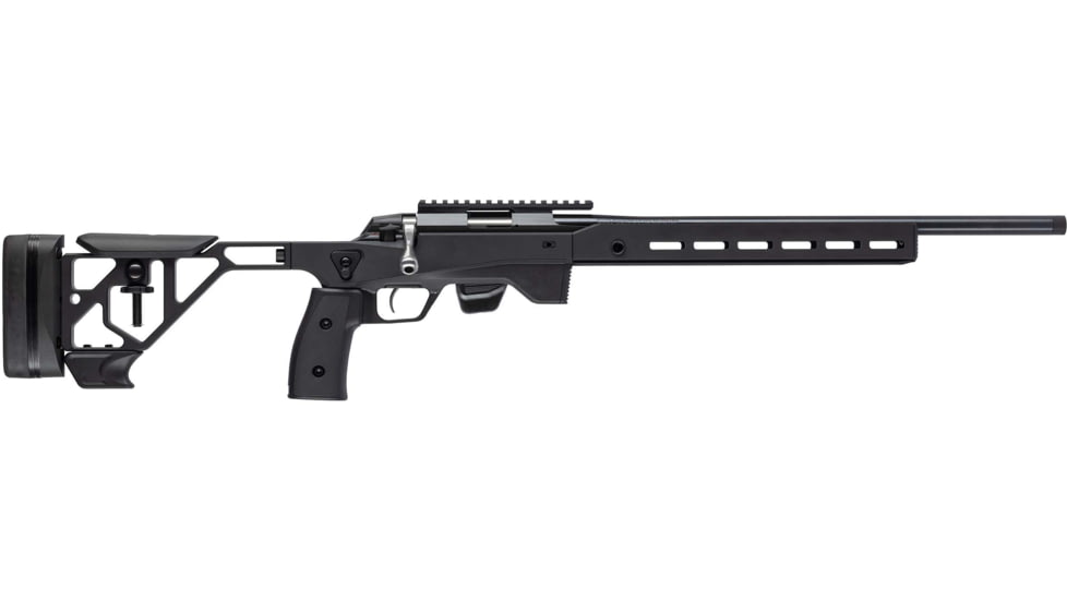 Sako T3X Ace Target Bolt Action Rifle, .17 Hornady Magnum Rimfire, 16in 1/2x28 TPI Barrel, 1-9, Aluminum Black Stock, Anodized Black, JRT1XATB30916-FRRMPG