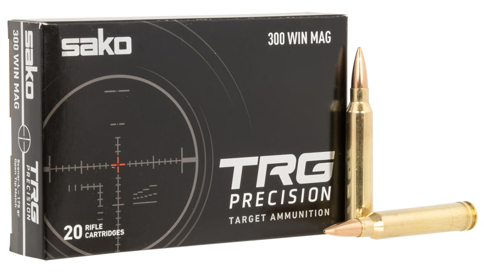 Sako Lapua Scenar L .300 Winchester Magnum 175 Grain Open Tip Match Brass Cased Rifle Ammo, 20 Rounds, JAS-TRG300WM/175B
