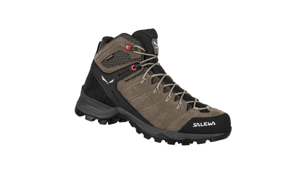 Salewa Alp Mate Mid WP Hiking Boots - Women's, Brindle/Oatmeal, 6, 00-0000061385-7230-6