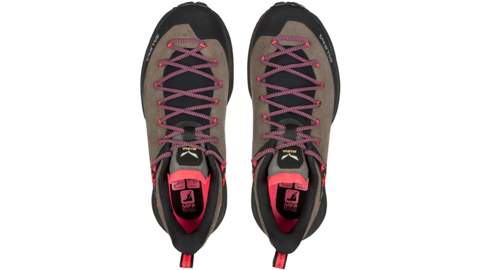 Salewa Dropline Leather Hiking Boots - Womens, Bungee Cord/Black, 8.5, 00-0000061394-7953-8.5