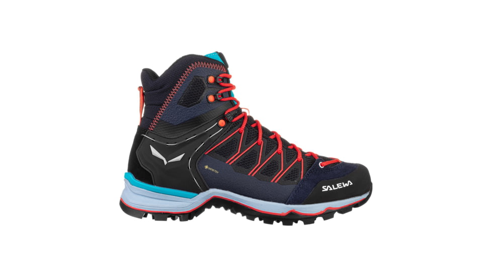 Salewa MTN Trainer Lite Mid GTX Hiking Shoes - Womens, Premium Navy/Blue Fog, 7, 00-0000061360-3989-7