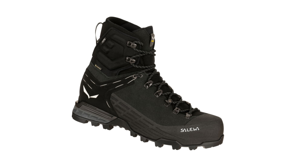 Salewa Ortles Ascent Mid GTX Shoes - Mens, Black/Black, 9, 00-0000061408-971-9