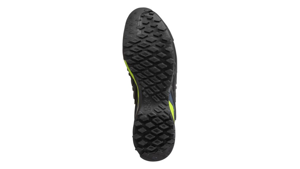 Salewa Wildfire Edge Climbing Shoes - Mens, Ombre Blue/Fluo Yellow, 13, 00-0000061346-3840-13