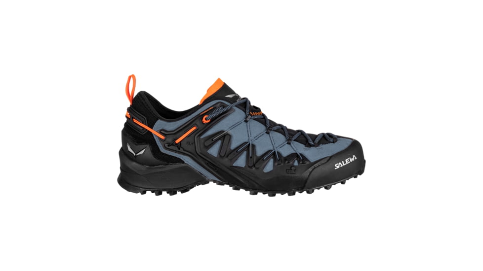Salewa Wildfire Edge Climbing Shoes - Mens, Premium Navy/Fluo Yellow, 14, 00-0000061346-3988-14
