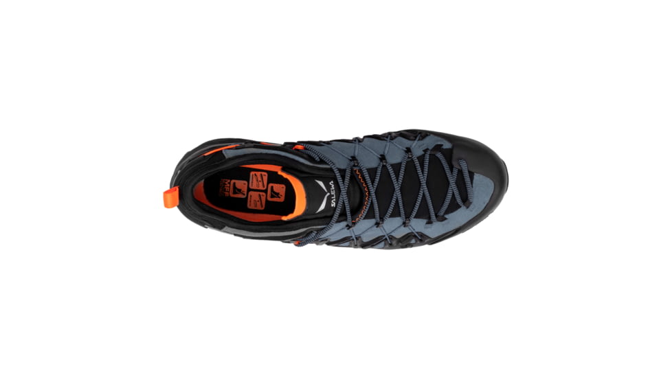 Salewa Wildfire Edge Climbing Shoes - Mens, Premium Navy/Fluo Yellow, 14, 00-0000061346-3988-14
