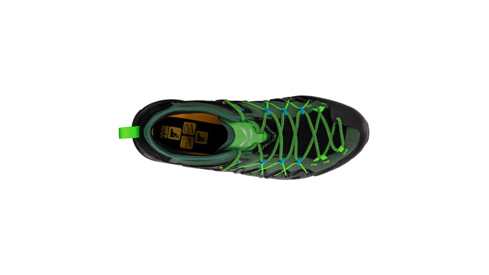 Salewa Wildfire Edge GTX Climbing Shoes - Mens, Myrtle/Fluo Green, 8, 00-0000061375-5949-8