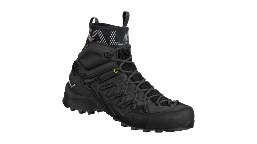 Salewa Wildfire Edge Mid GTX Climbing Shoes - Mens, Black/Black, 8, 00-0000061350-971-8