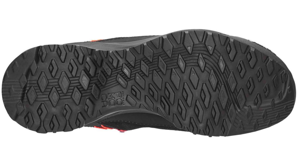 Salewa Wildfire Leather Approach Shoes - Womens, Black/Fluo Coral, 9, 00-0000061396-936-9