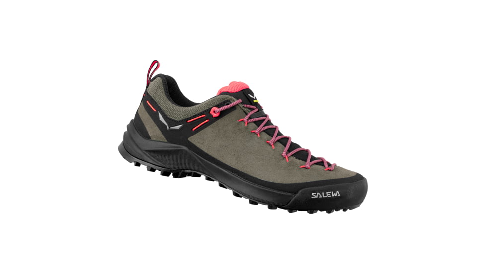 Salewa Wildfire Leather Approach Shoes - Womens, Bungee Cord/Black, 6, 00-0000061396-7953-6