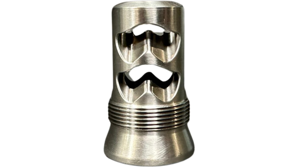 Salmon River Solutions CB/Banish Gold Muzzle Brake, .30 Cal, 1/2x28, Titanium, 1141
