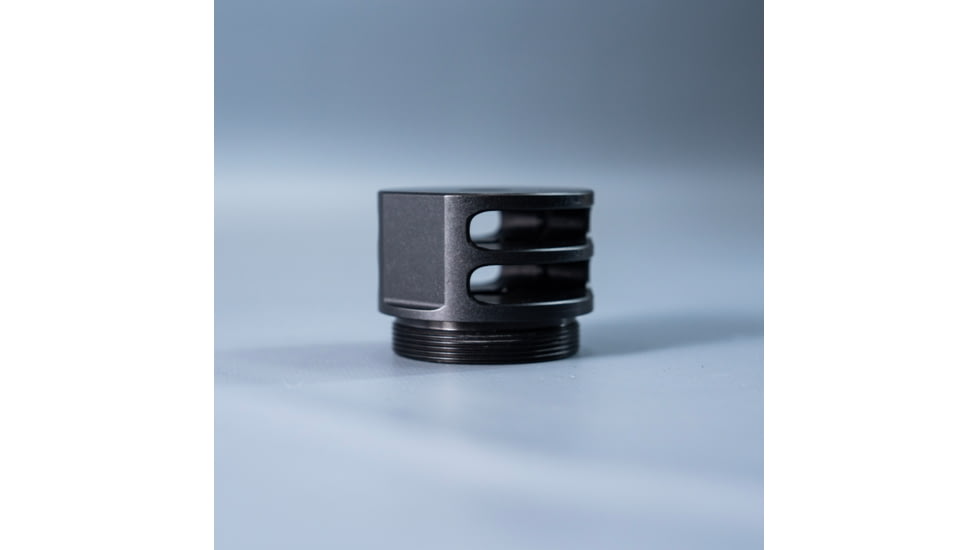 Salmon River Solutions Unknown Suppressors Reaper Muzzle Brake, .308 Winchester, Anodized, Black, 1148