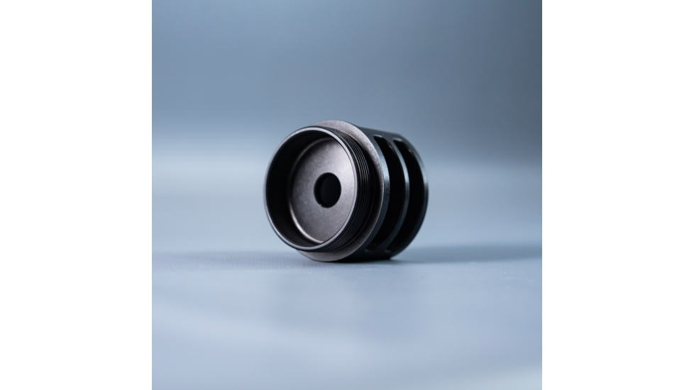 Salmon River Solutions Unknown Suppressors Reaper Muzzle Brake, .308 Winchester, Anodized, Black, 1148