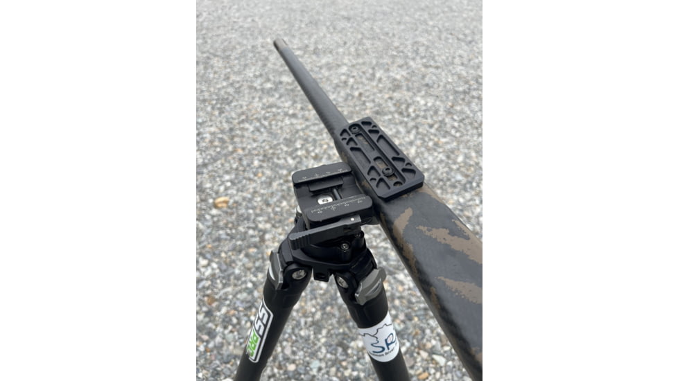 Salmon River Solutions SRS 4in Arca Tactical Rail, Black, 1118