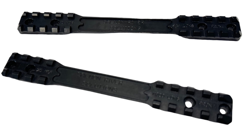 Salmon River Solutions SRS Model 700 Scope Rail, Short, 0 MOA, Black, 1135