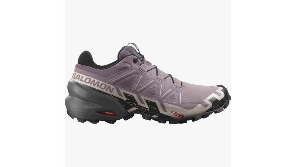 Salomon Salomon Speedcross 6 Wide Womens Trail Running Shoes, L41763200-10