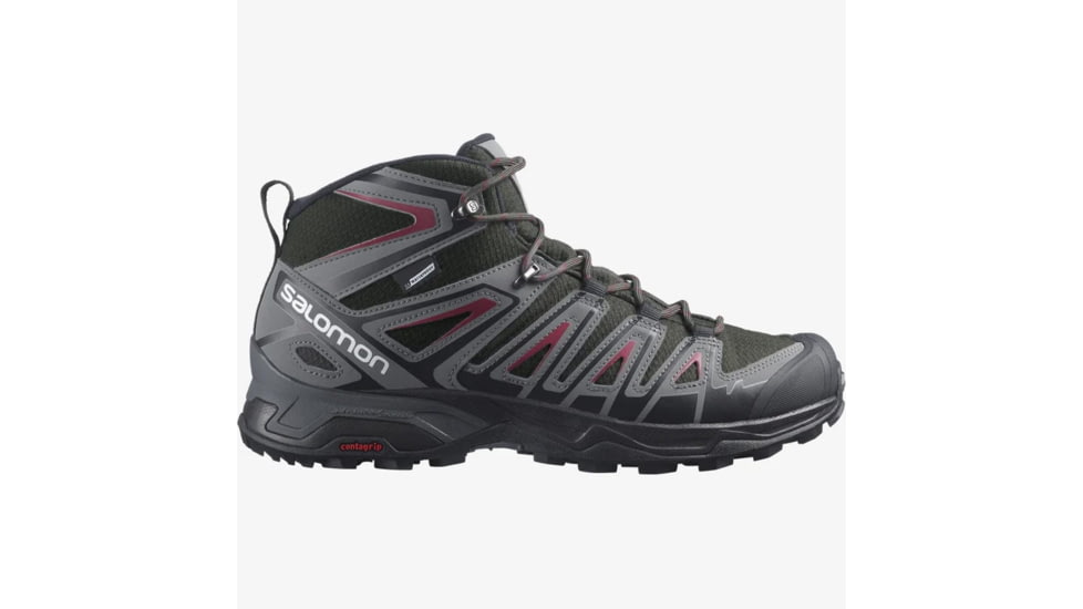 Salomon Salomon X Ultra Pioneer Mid Climasalomon Waterproof Mens Hiking Boots, L41671000-10.5