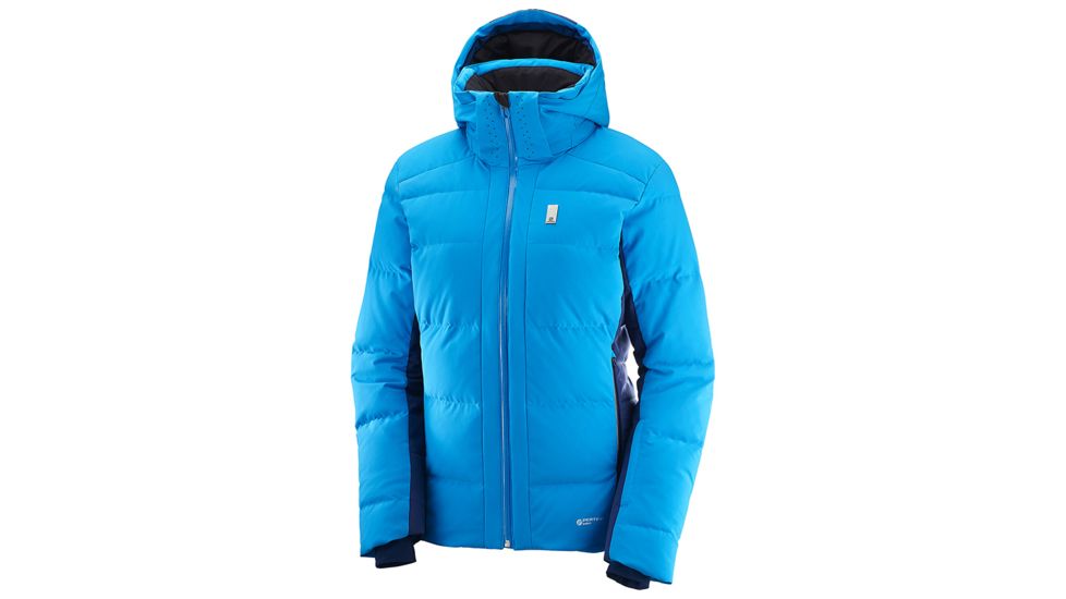 Salomon Whitebreeze Down Jacket - Womens, Hawaiian Surf/Medieval Blue, Large, L40296600-L