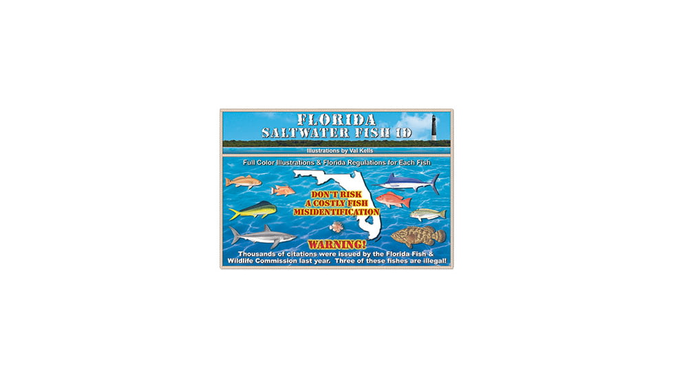 Saltwater Fish ID Florida Saltwater Fish ID Book, 15th Edition, 9781734548037