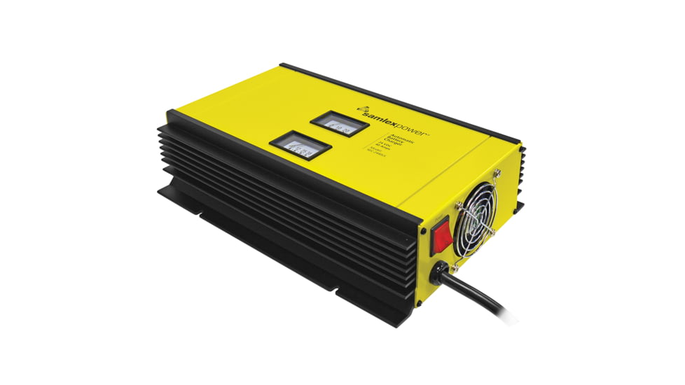 Samlex America 40A Battery Charger - 24V - 2-Bank - 3-Stage w/Dip Switch &amp; Lugs - Includes Temp Sensor 67193