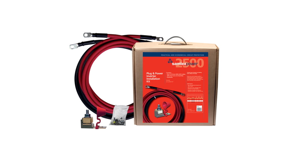 Samlex America Inverter Installation Kit f/2500W Inverter 300A 67215