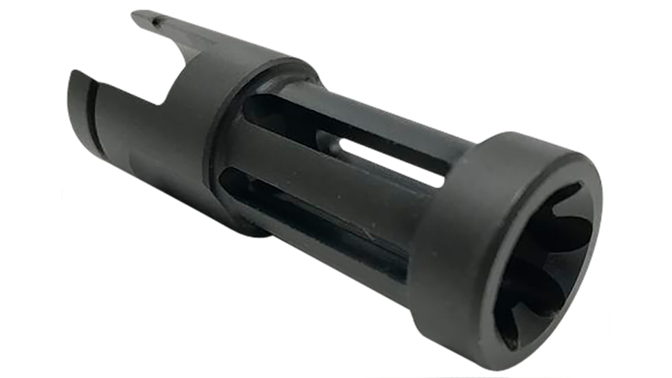 Samson 04-06062-03 Flash Hider Black Oxide Stainless Steel With 2.50 OAL &amp; .86