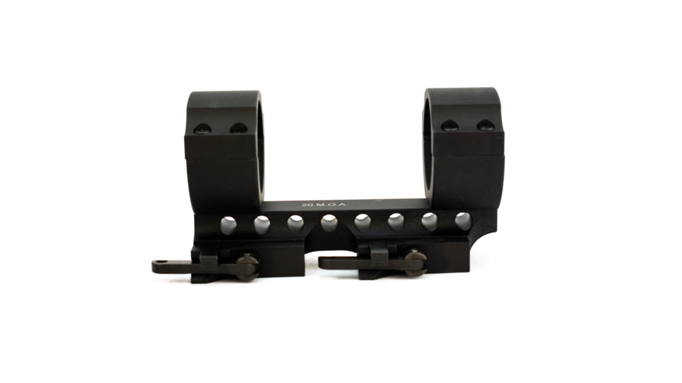 Samson DMR 35mm Scope Mount Rings w/20 MOA Bias, 0 inch Offset, Black, 03-00132-01