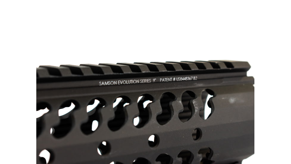 Samson Evolution 9 Midlength Free Float Rail, Black, 01-03008-01