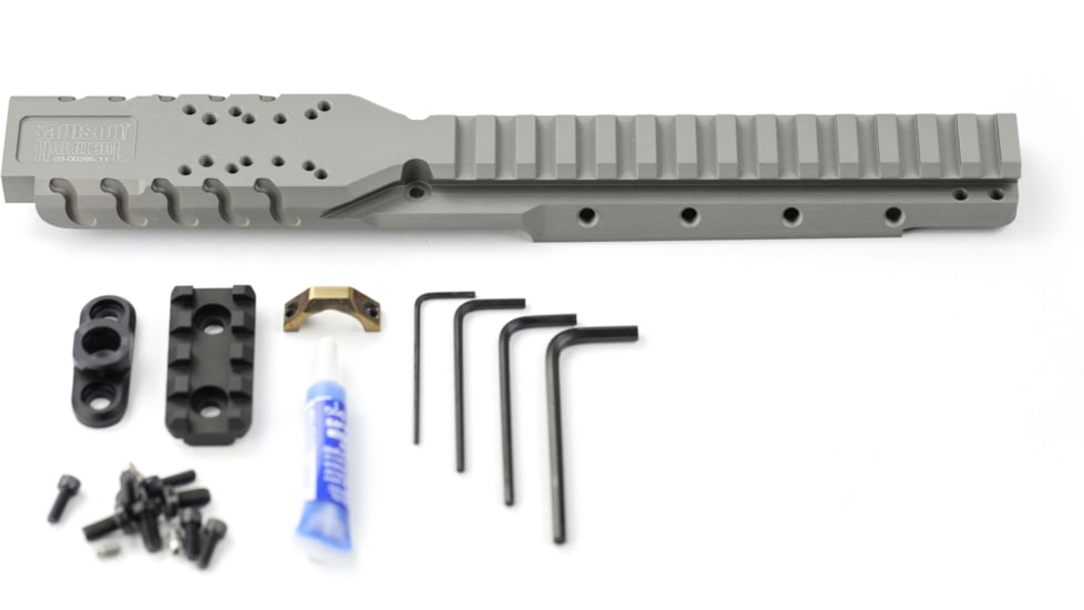 Samson Hannibal 2008 Rail, Anodized, Gray, 03-00265-11