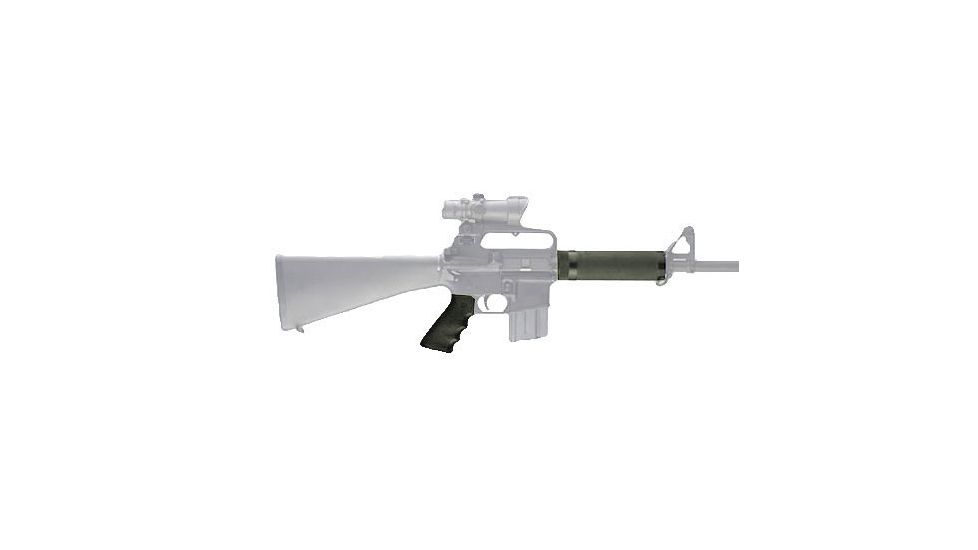 Samson Hogue Grip &amp; Forend Kit-Olive Drab Camo