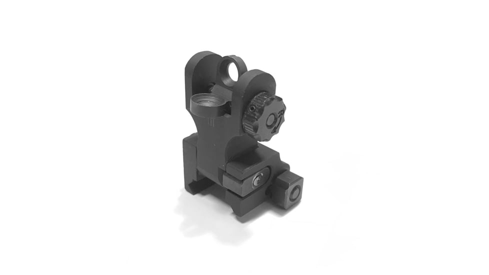 Samson IDF Style Top Mounted Deployable Rear Sight, Black, 02-00056-01