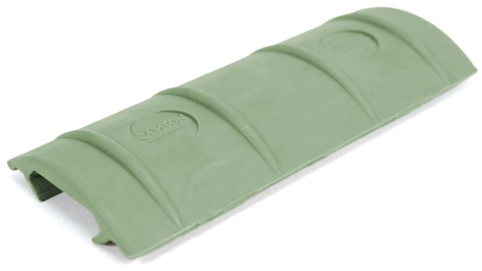 Samson Picatinny Rail Cover - 10 Slots, Foliage Green