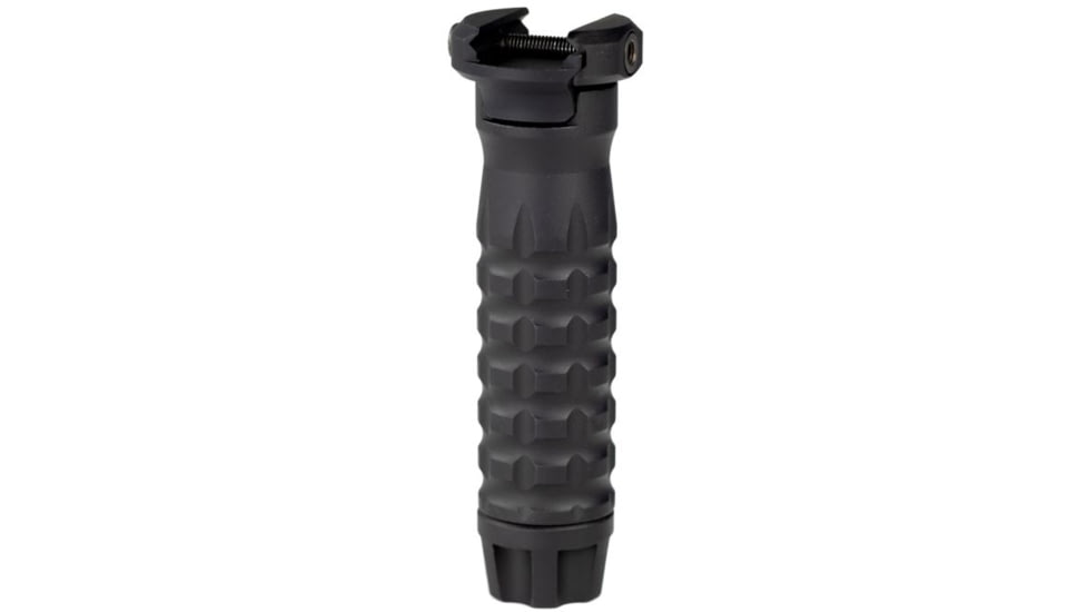 Samson Picatinny Rail Vertical Assembly Grip, Long Grenade, Black, Long, 04-06098-01