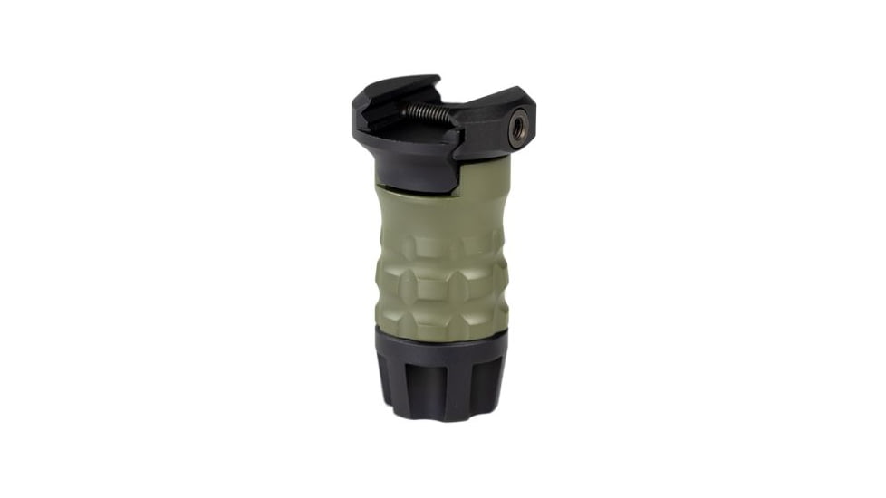 Samson Picatinny Rail Vertical Assembly Grip, Short Grenade, ODG, Short, 04-06096-39