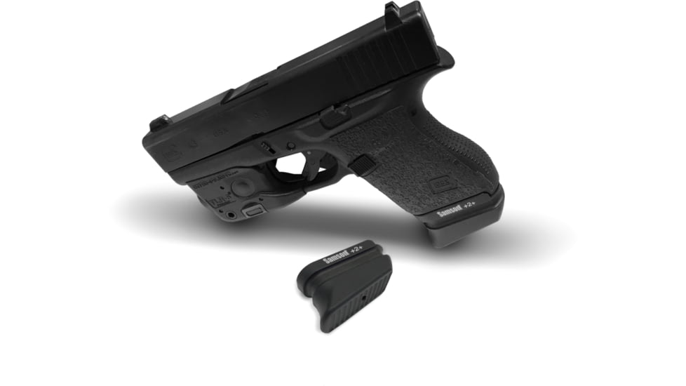 Samson Plus 2 Magazine Bassplate for Glock 43, Black, 04-06061-01