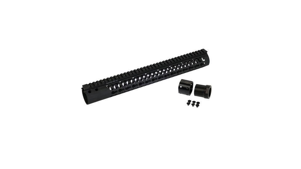 Samson RTR Series Handguard, 15in for Ruger RPR w/Gen 1 to Gen 2 Conv. Kit, Black, 01-05001-01
