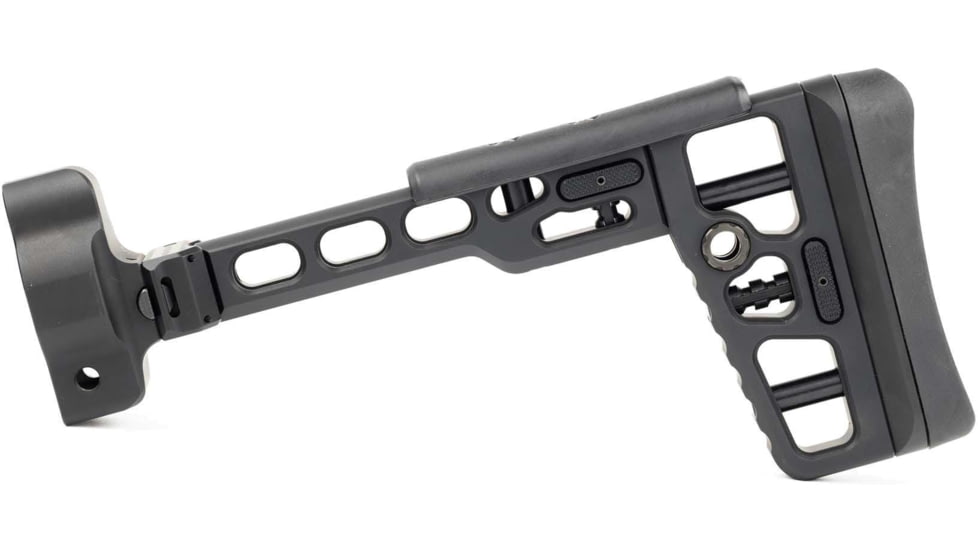 Samson S.A.S MP5 End Cap Folding Stock, Ambidextrous, Black, 04-06163-01
