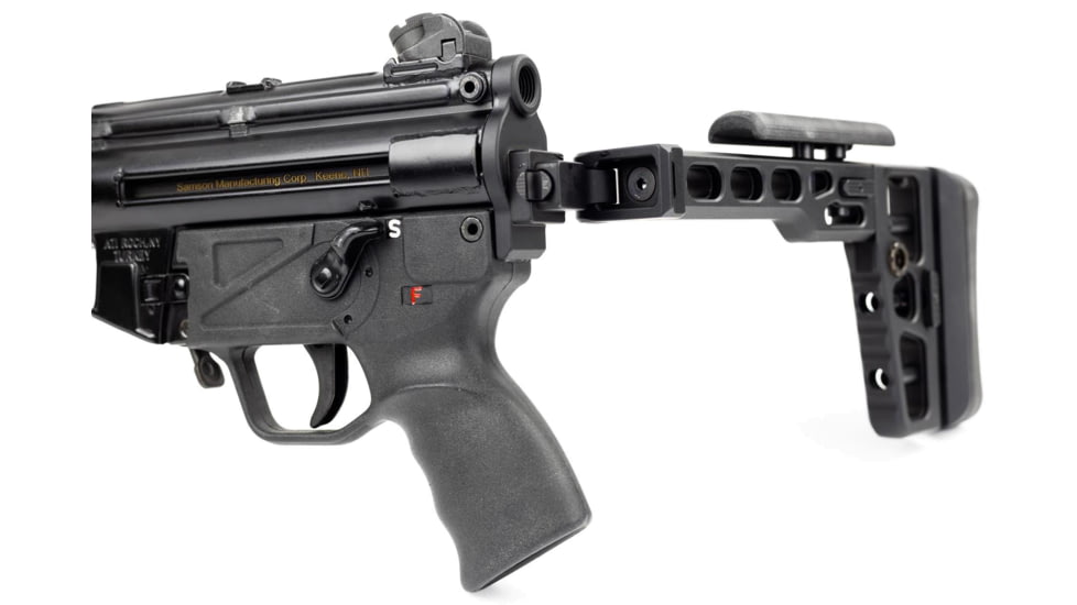 Samson S.A.S MP5K End Cap Folding Stock, Ambidextrous, Black, 04-06166-01