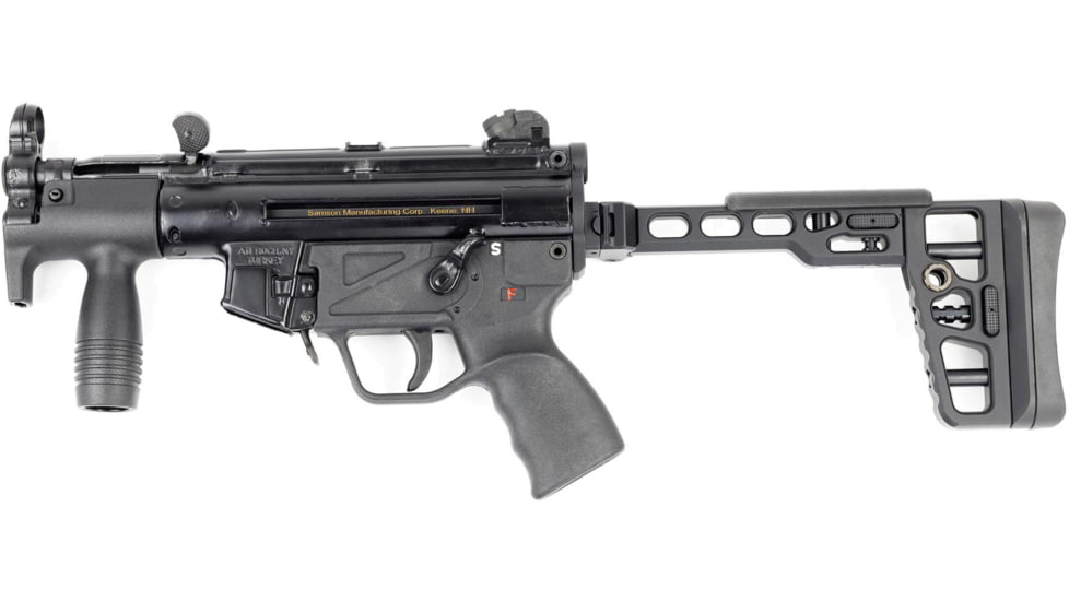 Samson S.A.S MP5K End Cap Folding Stock, Ambidextrous, Black, 04-06166-01