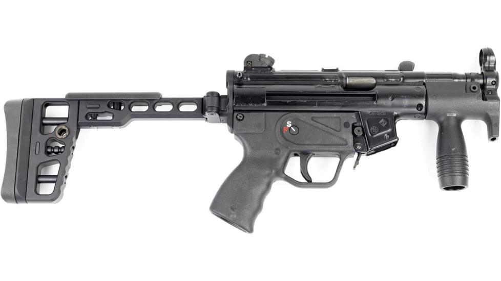 Samson S.A.S MP5K End Cap Folding Stock, Ambidextrous, Black, 04-06166-01