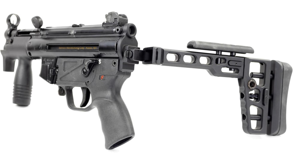 Samson S.A.S MP5K End Cap Folding Stock, Ambidextrous, Black, 04-06166-01