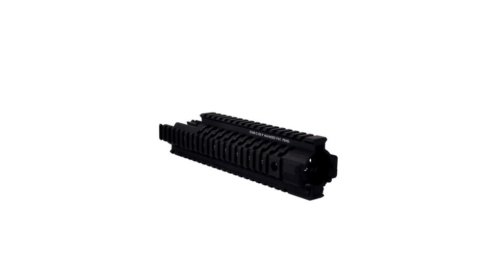 Samson STAR EX Series AR-15 2-Piece Free-Float Handguard, 7 inch, Black STAR-7-EX
