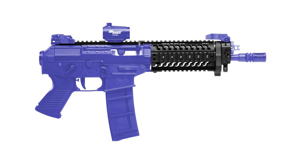 Samson Tactical Accessory Rail System for Sig 556 Rifle - shown mounted