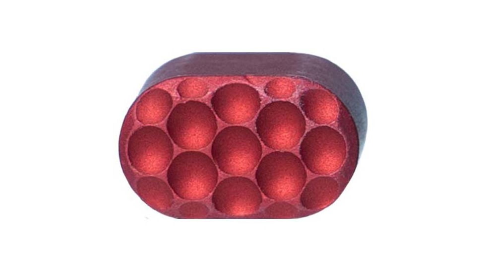 San Tan Tactical STT Ultra Grip Extended Magazine Release, Red, STT-MAGRB-RED