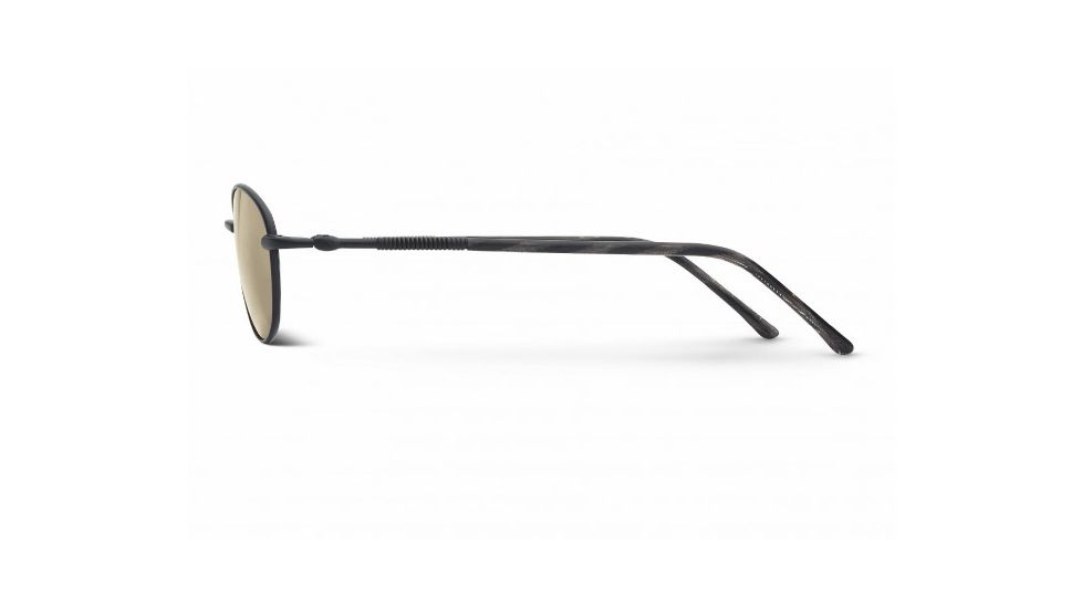 Maui Jim Sand Dollar Sunglasses w/ Matte Black Frame and HCL Bronze Lenses - H216-2M, Side View