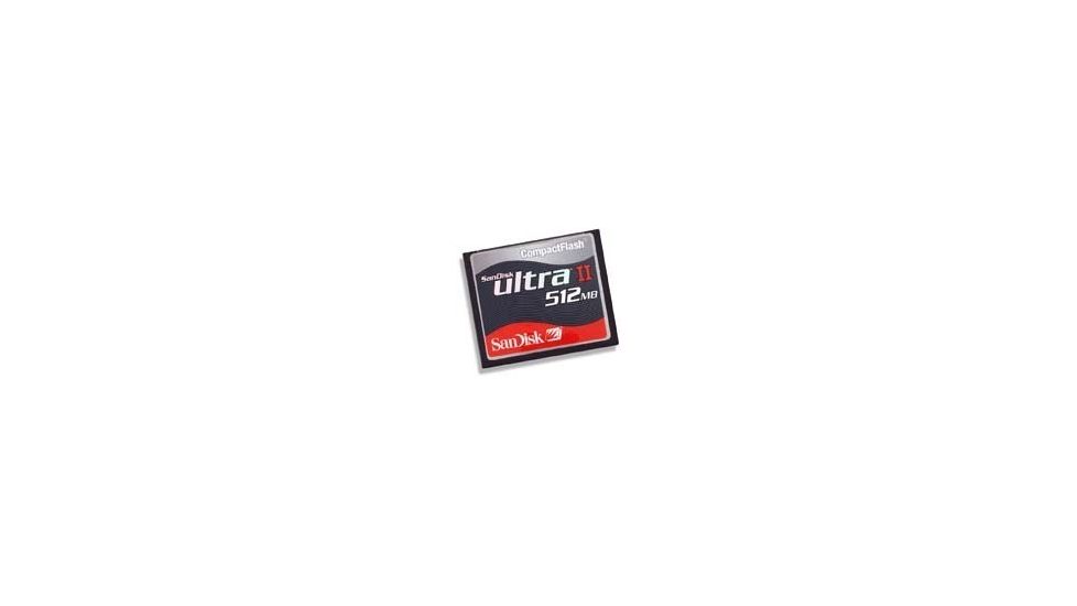 SanDisk 512MB Ultra II CF CompactFlash Memory Card - SDCFH512901