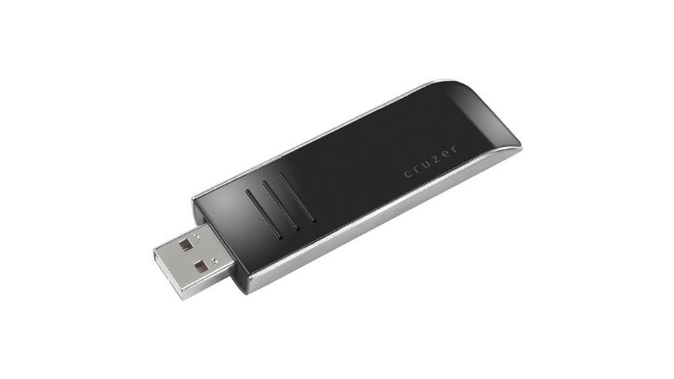 Sandisk Cruzer Contour 8GB Flash Drive with U3 Apps Technology SDCZ88192A75