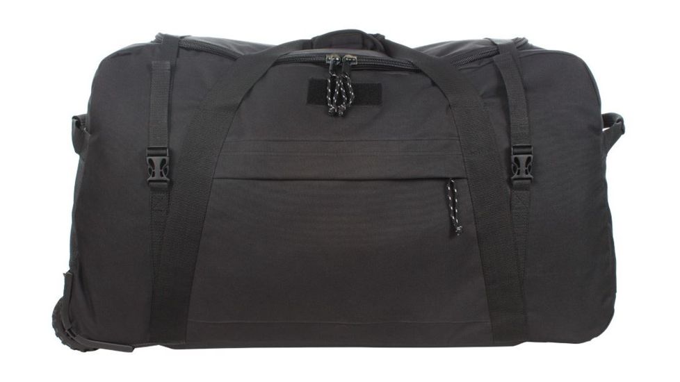 Sandpiper of California Monster on Wheels XL Duffle Bag,31x14.25x17in,Black 5029-O-BLK