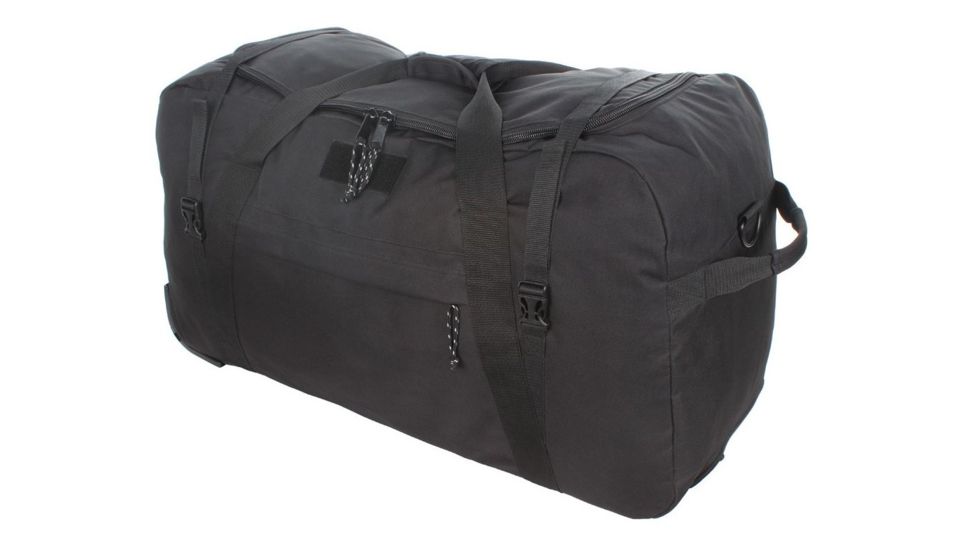 Sandpiper of California Monster on Wheels XL Duffle Bag,31x14.25x17in,Black 5029-O-BLK