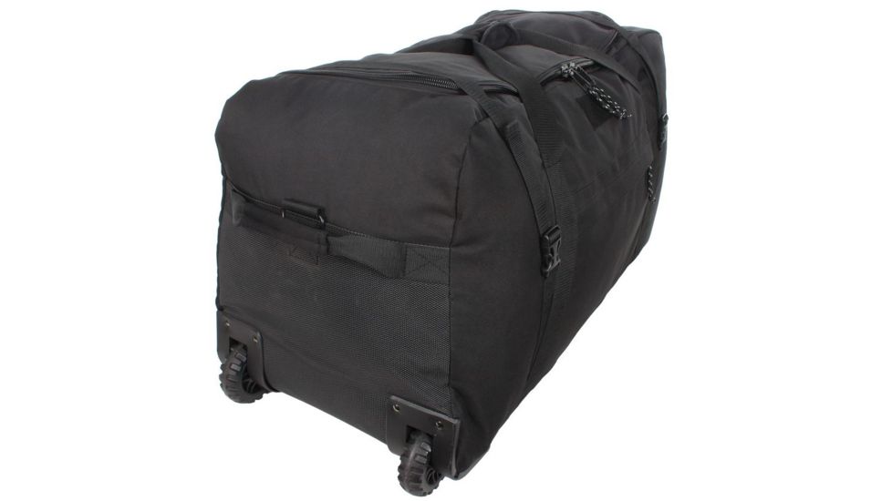 Sandpiper of California Monster on Wheels XL Duffle Bag,31x14.25x17in,Black 5029-O-BLK